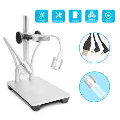 Microscope Metal Stand with Fill Light