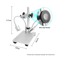 Microscope Metal Stand with Fill Light